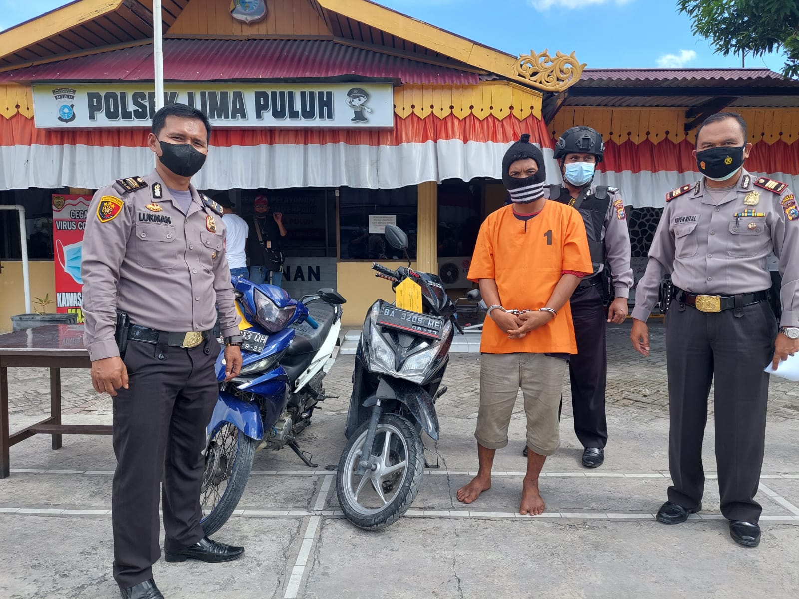 Komplotan Curanmor Pekanbaru Diringkus, Sudah Beraksi Berkali-kali